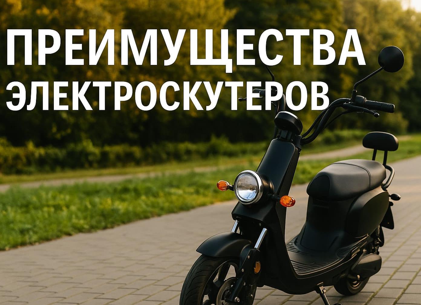 Почему электроскутеры стали такими популярными?