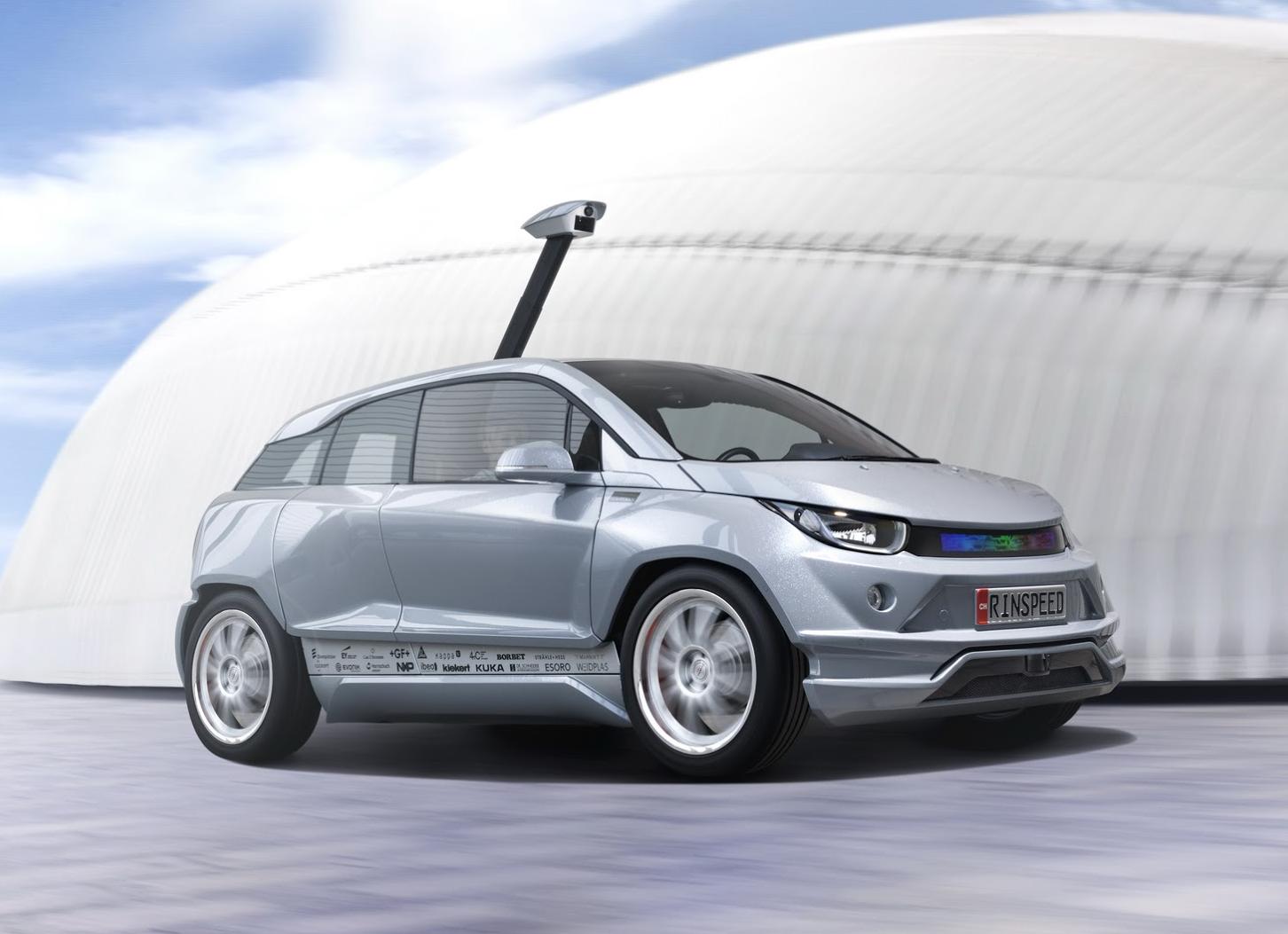 Rinspeed Budii — электрокар-беспилотник